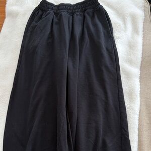 H&M Black Relaxed Trousers
